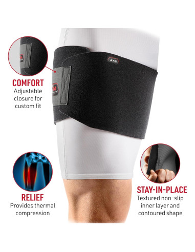 Faja Ajustable para ingle McDavid 475 Negra Talla Única