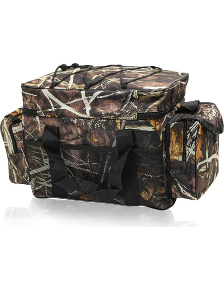 Bolsa de Cebo Impermeable TT-MCB 50x30x25 cm Camuflaje