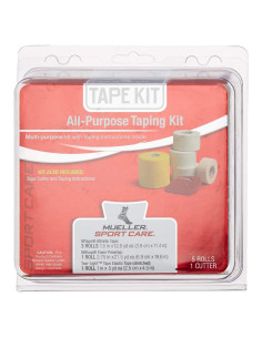 Kit de Cinta de Uso General MUELLER 6 Piezas Resistente al Agua