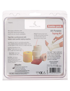 Kit de Cinta de Uso General MUELLER 6 Piezas Resistente al Agua 2