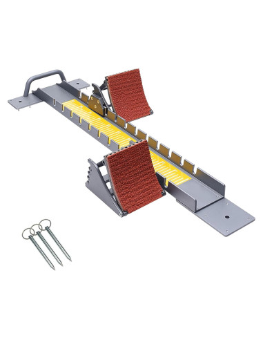 Bloques de Salida de Aluminio Supvision 35in Ajustables Amarillo