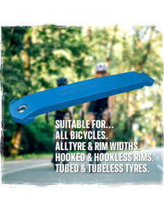 Palancas de Neumáticos Growithcare 2 Pack Acero Antideslizante 2