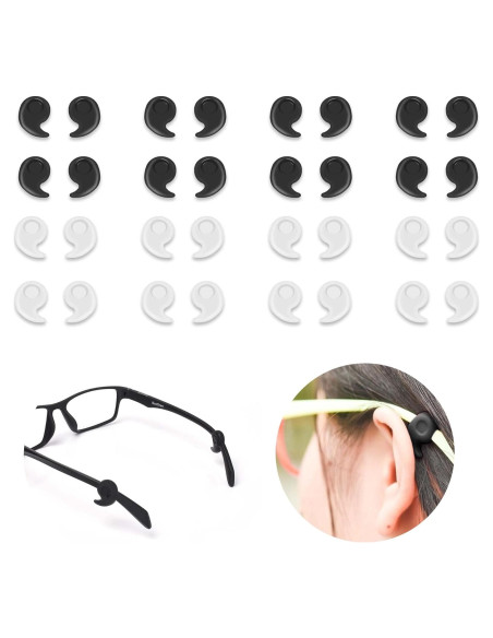 Clip de Oído Silicona Antideslizante SooGree 16 Pares