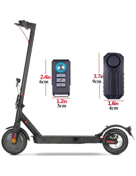 Alarma Antirrobo para Bicicleta HENDUN KS-SF22R 113dB Impermeable