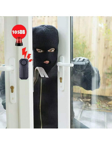 Alarma Antirrobo para Bicicleta HENDUN KS-SF22R 113dB Impermeable