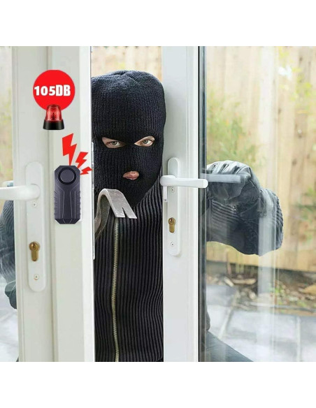 Alarma Antirrobo para Bicicleta HENDUN KS-SF22R 113dB Impermeable