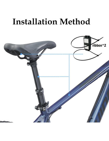 Alarma Antirrobo para Bicicleta HENDUN KS-SF22R 113dB Impermeable