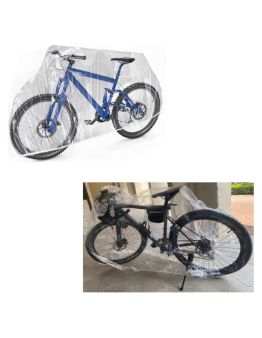 2 Cubiertas Desechables para Bicicleta YehVeh 2x Impermeables