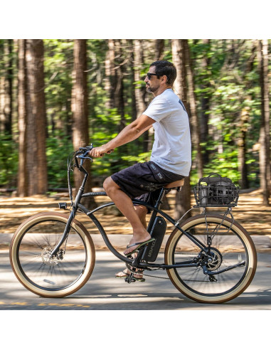 Soporte Trasero para Bicicleta CXWXC con Canasta 27.2 kg