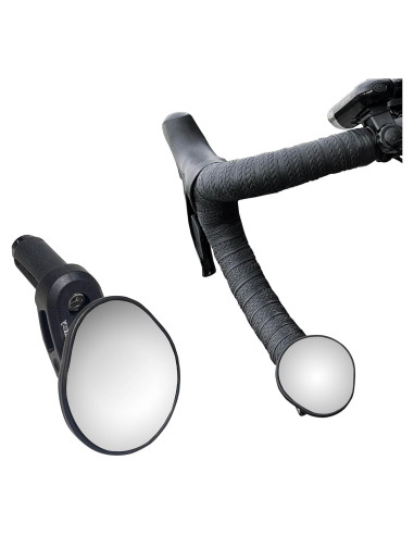 Espejo de Bicicleta Hafny HD Convexo para Manillar Drop