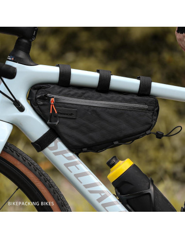 Bolsa de Marco de Bicicleta Abamita BHD0016 1.7L Negra