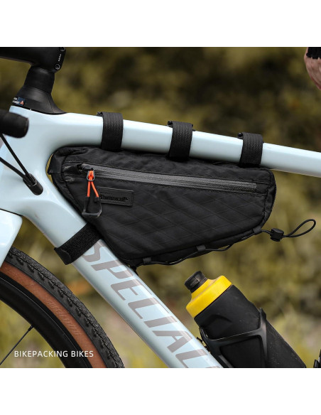 Bolsa de Marco de Bicicleta Abamita BHD0016 1.7L Negra