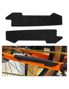 CYSKY Protector de Cadena de Bicicleta de Silicona 2 Pcs