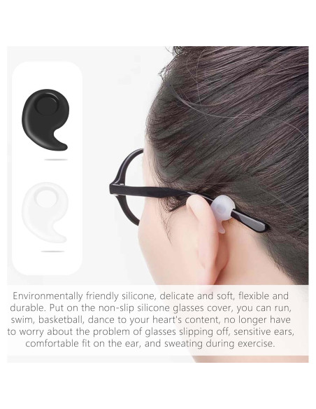 Clip de Oído Silicona Antideslizante SooGree 16 Pares