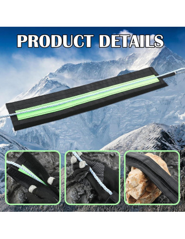 Protector de Cuerda para Escalada WinnerWhy SHQ2837 83x13cm Negro