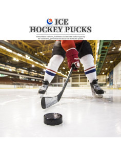 Pucks de Hockey sobre Hielo ENERGÍA INIGUALABLE - Paquete de 50 2