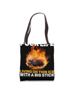 Bolsa Tote Hockey sobre Hielo 16" Deportes de Invierno