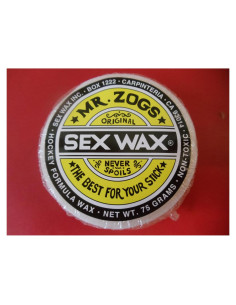 Cera de Hockey Sex Wax Mr. Zog's 80g - Control de Disco
