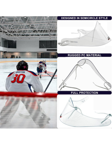 Protector de Cuello GY Hockey Senior Portero de Hielo