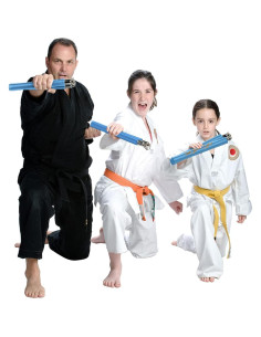 Nunchaku de Entrenamiento TOPOINT de Espuma Segura 31.5 cm 2