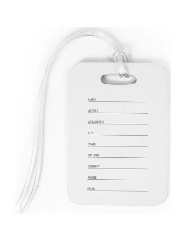 Etiqueta de Equipaje Grande ChalkTalkSPORTS Rojo/Negro