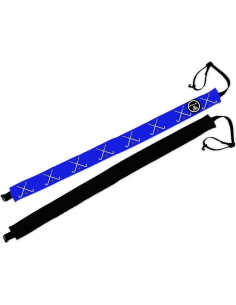 Cinta para la cabeza elástica RAVEbandz azul real 2.54 cm 2