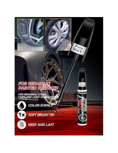 Pintura de Retoque Negra Carsupro 12ml para Automóviles 2