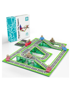 Paquete de Expansión Vías de Tren Magnéticas Learn & Grow - 36 Piezas