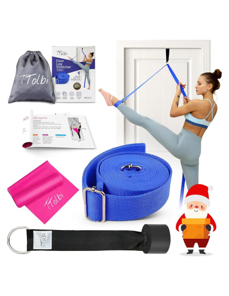 Correa de Estiramiento TTolbi con Ancla de Puerta - Flexibilidad