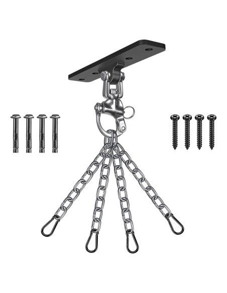 Soporte para Saco de Boxeo Dolibest con Cadena 4 Agujeros