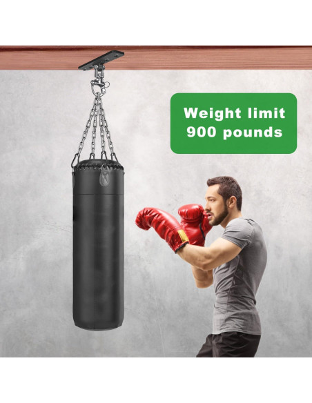 Soporte para Saco de Boxeo Dolibest con Cadena 4 Agujeros