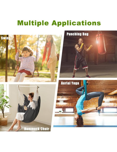 Soporte para Saco de Boxeo Dolibest con Cadena 4 Agujeros