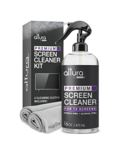 Kit de Limpieza de Pantallas Altura Photo 16oz + 2 Paños Microfibra