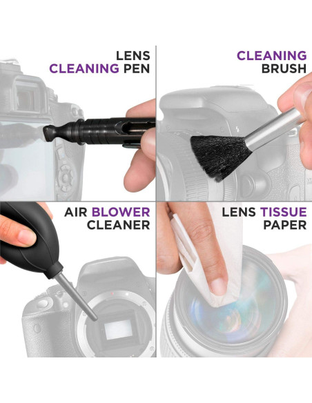 Kit de Limpieza Profesional Altura Photo para Cámaras DSLR y Sin Espejo
