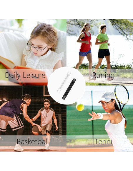 16 Fundas de Silicona para Patas de Gafas SooGree Gruesas