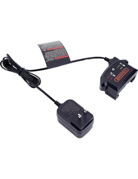 Cargador de Batería 20V MAX Black+Decker LCS1620B Litio