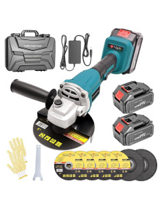 Amoladora Angular Inalámbrica Blayram 20V 8500 RPM 4-1/2"