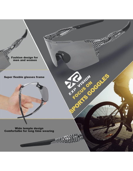 Gafas de Ciclismo Polarizadas TOP VISION EX9200 UV400