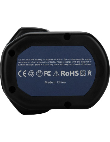 Batería de Reemplazo Exmate 12V 3500mAh Ni-MH para Ridgid