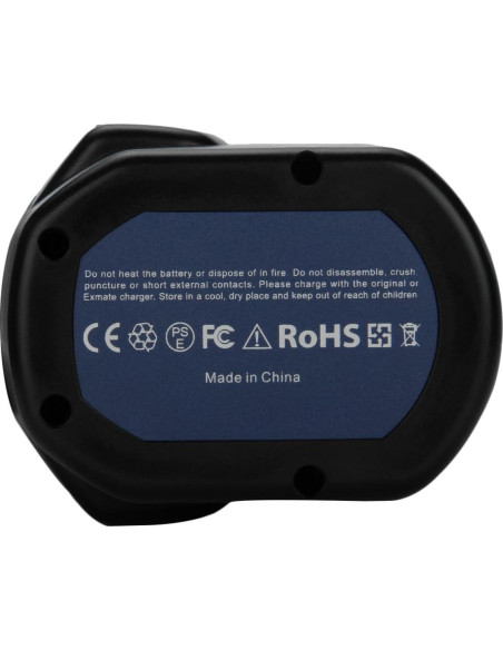 Batería de Reemplazo Exmate 12V 3500mAh Ni-MH para Ridgid