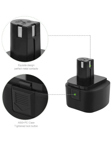 Batería de Reemplazo 3500mAh 12V Ni-MH para Lincoln 1200 1240