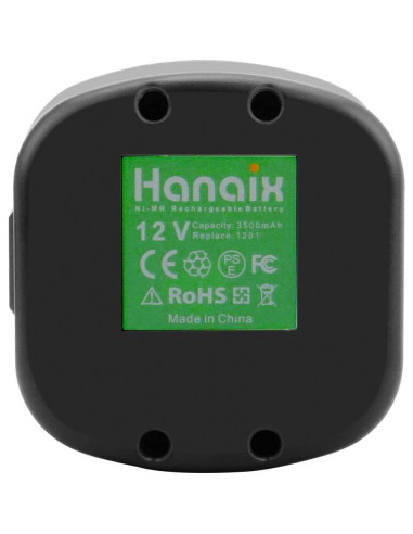 Batería de Reemplazo 3500mAh 12V Ni-MH para Lincoln 1200 1240