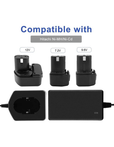 Cargador de Batería Exmate 1.2-18V Ni-MH/Ni-Cd Estilo Pod