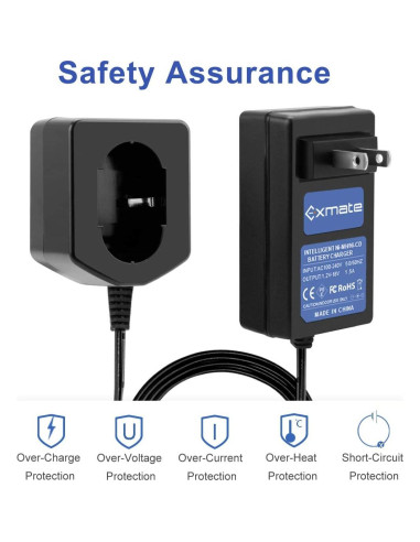 Cargador de Batería Exmate 1.2-18V Ni-MH/Ni-Cd Estilo Pod