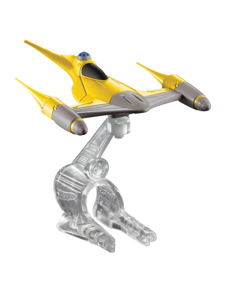 Vehículo Starfighter Naboo N1 Hot Wheels 15.88x5.72 cm
