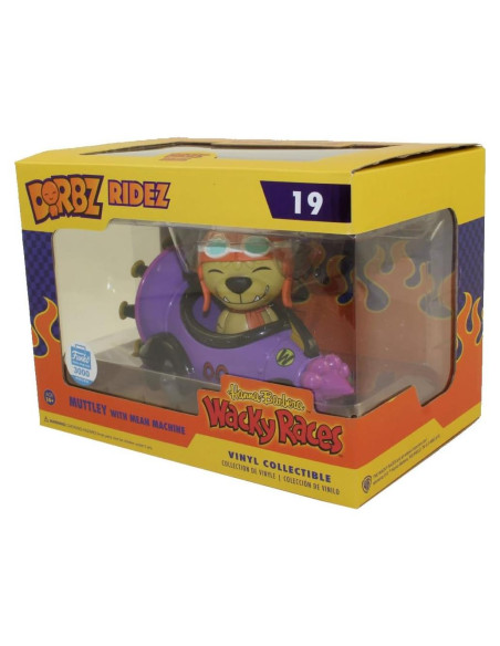 Dorbz Ridez Muttley con Máquina Malvada 3000 Funko