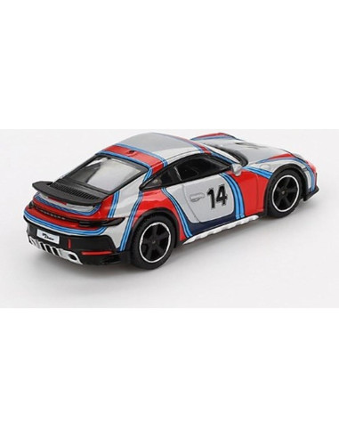 Mini GT 1/64 Porsche 911 Dakar Rally 1974 Gris Hielo