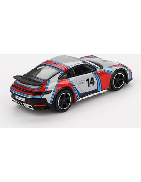 Mini GT 1/64 Porsche 911 Dakar Rally 1974 Gris Hielo