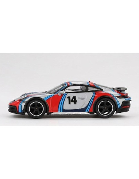 Mini GT 1/64 Porsche 911 Dakar Rally 1974 Gris Hielo