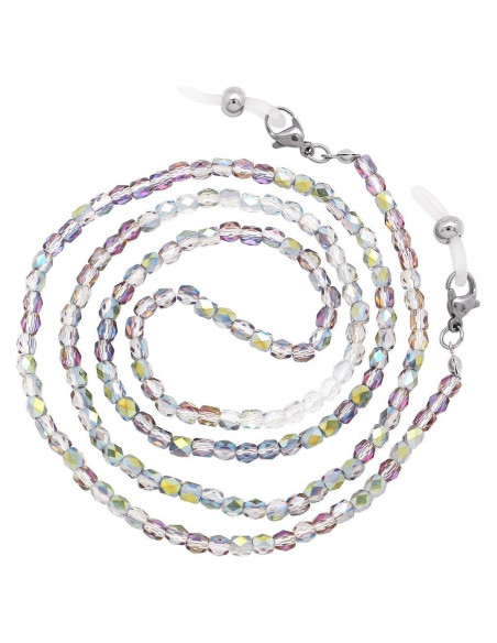 Cadena de Gafas KAI Top 70cm Perlas Coloridas Ajustable